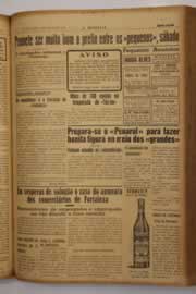 Página do jornal O Nordeste de agosto de 1948