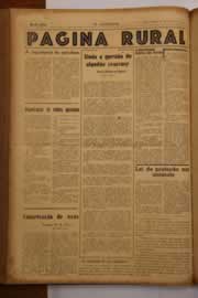 Página do jornal O Nordeste de agosto de 1948