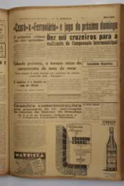 Página do jornal O Nordeste de agosto de 1948