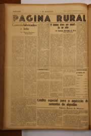 Página do jornal O Nordeste de agosto de 1948