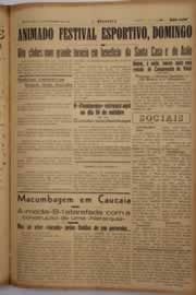 Página do jornal O Nordeste de setembro de 1948
