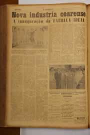 Página do jornal O Nordeste de setembro de 1948
