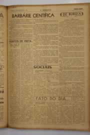 Página do jornal O Nordeste de outubro de 1948