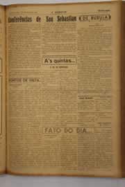 Página do jornal O Nordeste de outubro de 1948