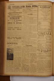 Página do jornal O Nordeste de novembro de 1948