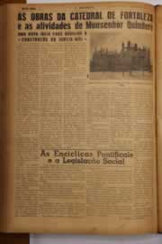 Página do jornal O Nordeste de dezembro de 1948