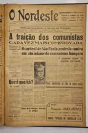 Página do jornal O Nordeste de dezembro de 1948