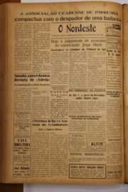 Página do jornal O Nordeste de dezembro de 1948