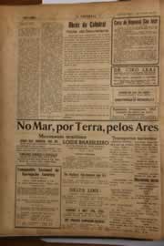Página do jornal O Nordeste de janeiro de 1949