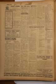 Página do jornal O Nordeste de janeiro de 1949
