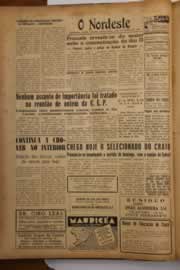Página do jornal O Nordeste de fevereiro de 1949
