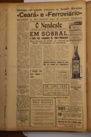 Página do jornal O Nordeste de fevereiro de 1949