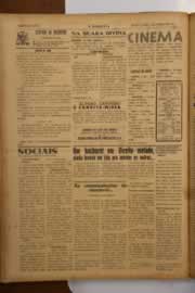 Página do jornal O Nordeste de março de 1949