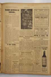 Página do jornal O Nordeste de março de 1949