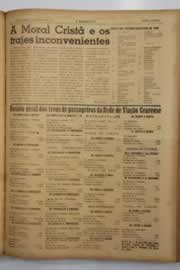 Página do jornal O Nordeste de março de 1949