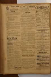 Página do jornal O Nordeste de março de 1949