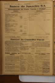 Página do jornal O Nordeste de março de 1949