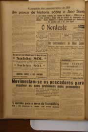Página do jornal O Nordeste de março de 1949