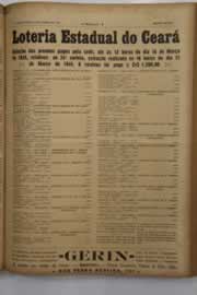 Página do jornal O Nordeste de março de 1949