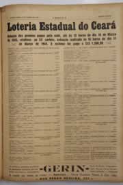 Página do jornal O Nordeste de março de 1949