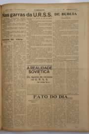 Página do jornal O Nordeste de março de 1949