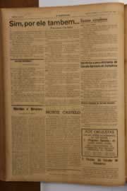 Página do jornal O Nordeste de março de 1949