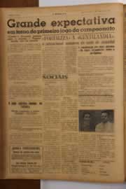 Página do jornal O Nordeste de março de 1949