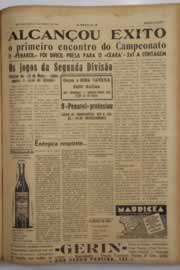 Página do jornal O Nordeste de março de 1949