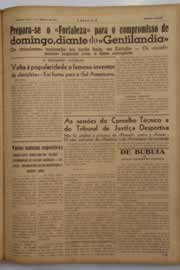 Página do jornal O Nordeste de março de 1949
