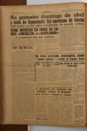 Página do jornal O Nordeste de março de 1949