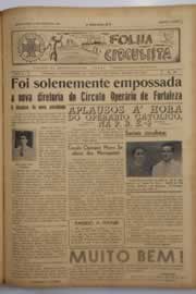 Página do jornal O Nordeste de março de 1949