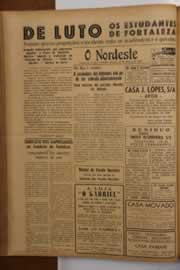 Página do jornal O Nordeste de março de 1949