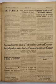 Página do jornal O Nordeste de março de 1949