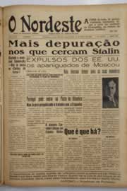 Página do jornal O Nordeste de março de 1949