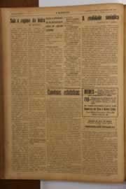 Página do jornal O Nordeste de março de 1949