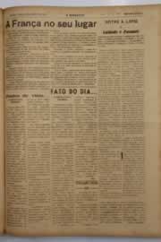 Página do jornal O Nordeste de março de 1949