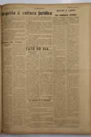 Página do jornal O Nordeste de março de 1949