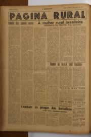 Página do jornal O Nordeste de abril de 1949