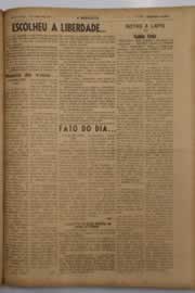 Página do jornal O Nordeste de abril de 1949