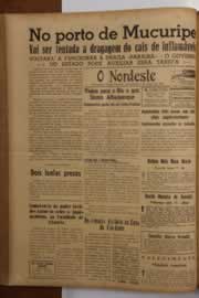 Página do jornal O Nordeste de abril de 1949