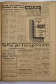 Página do jornal O Nordeste de maio de 1949