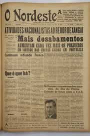 Página do jornal O Nordeste de maio de 1949