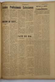 Página do jornal O Nordeste de maio de 1949
