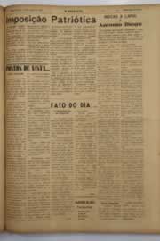 Página do jornal O Nordeste de maio de 1949