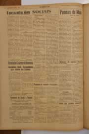 Página do jornal O Nordeste de maio de 1949