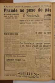 Página do jornal O Nordeste de maio de 1949