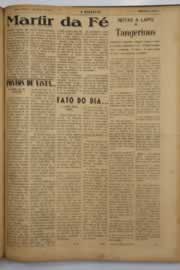 Página do jornal O Nordeste de maio de 1949