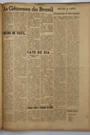 Página do jornal O Nordeste de maio de 1949