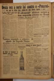 Página do jornal O Nordeste de maio de 1949