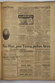 Página do jornal O Nordeste de maio de 1949